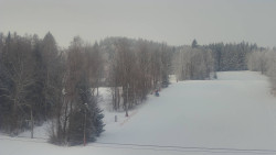 Dojezd hlavní sjezdovky