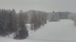 Dojezd hlavní sjezdovky