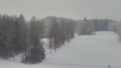 Dojezd hlavní sjezdovky