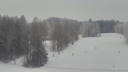 Dojezd hlavní sjezdovky