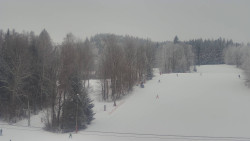 Dojezd hlavní sjezdovky