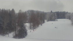 Dojezd hlavní sjezdovky