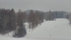 Dojezd hlavní sjezdovky