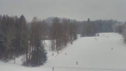 Dojezd hlavní sjezdovky