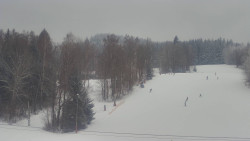 Dojezd hlavní sjezdovky