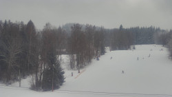 Dojezd hlavní sjezdovky