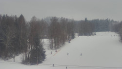 Dojezd hlavní sjezdovky