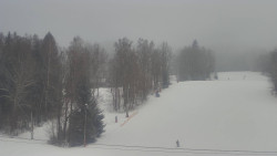 Dojezd hlavní sjezdovky