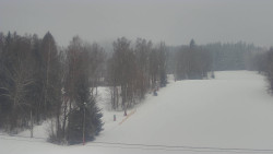 Dojezd hlavní sjezdovky