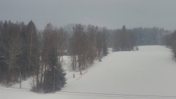 Dojezd hlavní sjezdovky