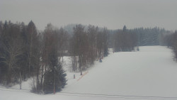 Dojezd hlavní sjezdovky