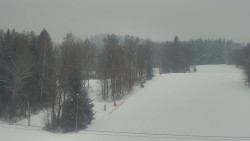 Dojezd hlavní sjezdovky