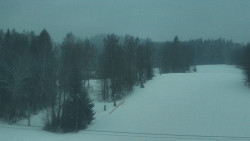 Dojezd hlavní sjezdovky