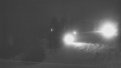 Dojezd hlavní sjezdovky