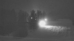 Dojezd hlavní sjezdovky