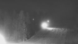 Dojezd hlavní sjezdovky