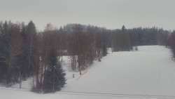 Dojezd hlavní sjezdovky