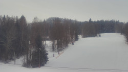 Dojezd hlavní sjezdovky