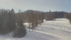 Dojezd hlavní sjezdovky