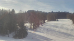 Dojezd hlavní sjezdovky