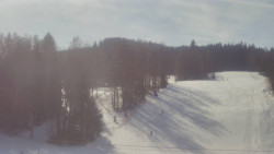 Dojezd hlavní sjezdovky