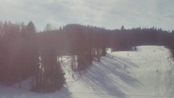 Dojezd hlavní sjezdovky