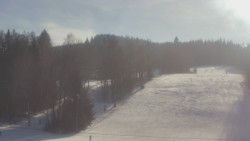 Dojezd hlavní sjezdovky