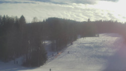 Dojezd hlavní sjezdovky