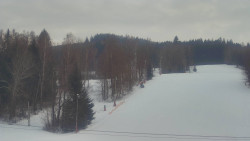 Dojezd hlavní sjezdovky