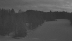 Dojezd hlavní sjezdovky