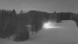 Dojezd hlavní sjezdovky