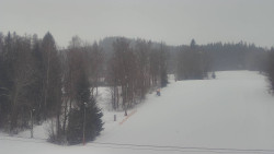 Dojezd hlavní sjezdovky