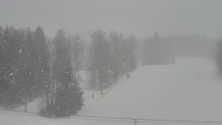 Dojezd hlavní sjezdovky