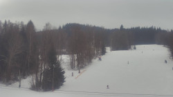 Dojezd hlavní sjezdovky