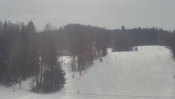 Dojezd hlavní sjezdovky