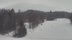 Dojezd hlavní sjezdovky