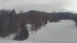 Dojezd hlavní sjezdovky