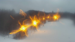 Dojezd hlavní sjezdovky