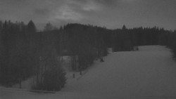 Dojezd hlavní sjezdovky