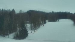 Dojezd hlavní sjezdovky