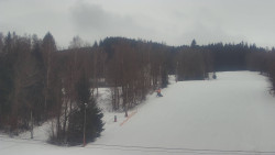 Dojezd hlavní sjezdovky