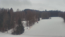 Dojezd hlavní sjezdovky