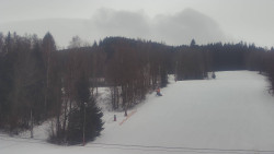 Dojezd hlavní sjezdovky