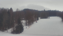 Dojezd hlavní sjezdovky