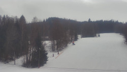 Dojezd hlavní sjezdovky