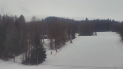 Dojezd hlavní sjezdovky