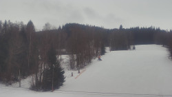 Dojezd hlavní sjezdovky