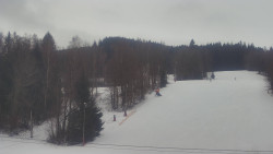 Dojezd hlavní sjezdovky