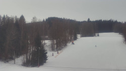 Dojezd hlavní sjezdovky