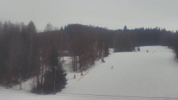 Dojezd hlavní sjezdovky